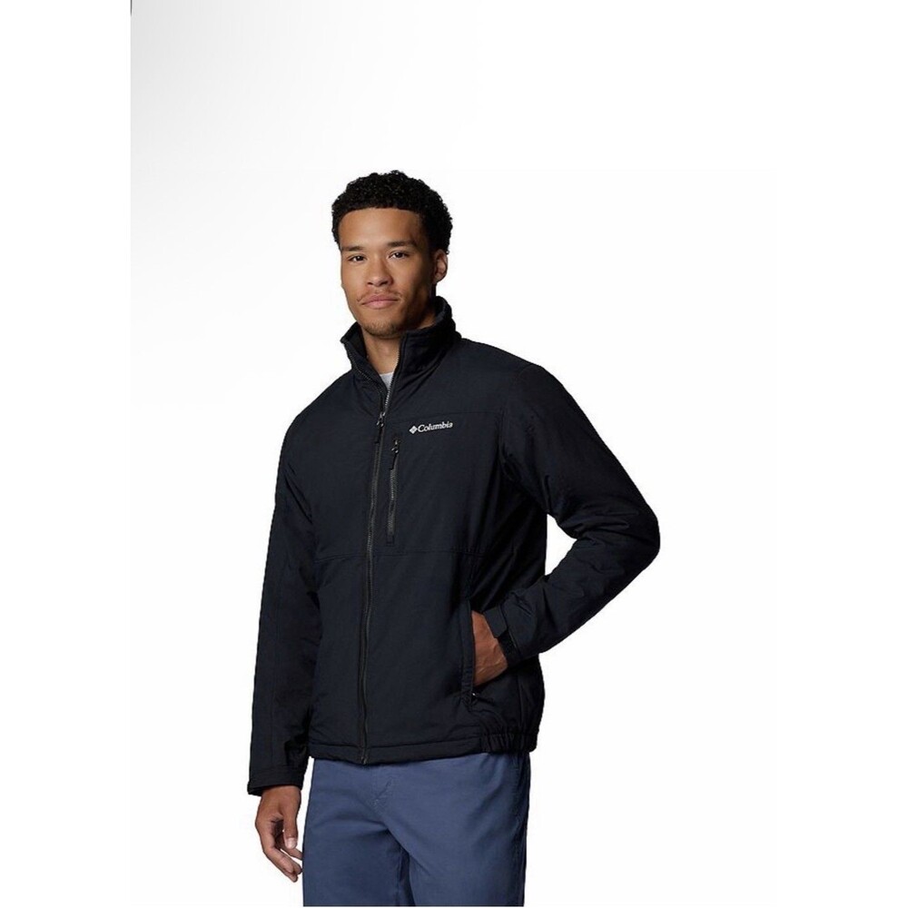 NEW Columbia Men's Northern Utilizer Jacket Black Size XXL - Picture 3 of 10
